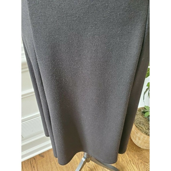 K Studio Women's Black Polyester Blend Sleeveless Square Neck Maxi Dress - Picture 4 of 11